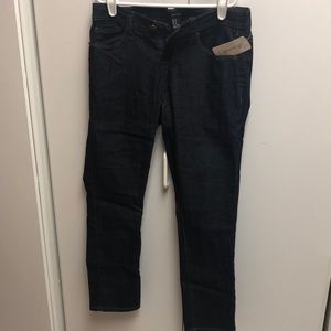 NWT FOREVER 21 DARK BLUE DENIM SKINNY ANKLE JEANS